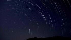 星轨视频,夜空中的宇宙轨迹之旅