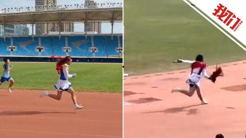 学生跑步视频,跑步视频中的青春活力瞬间