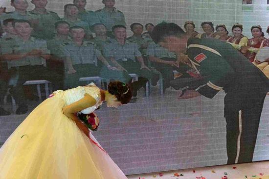 军人结婚视频,见证军人婚礼的浪漫瞬间